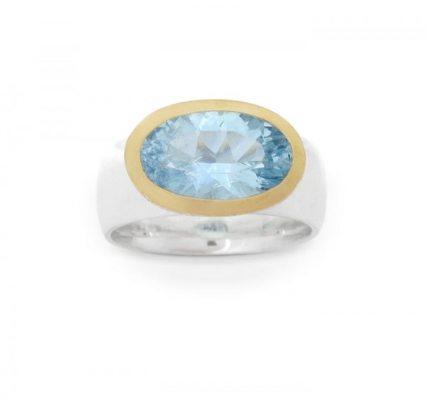 Aquamarin Ring