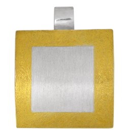 Silber mit Feingold Auflage