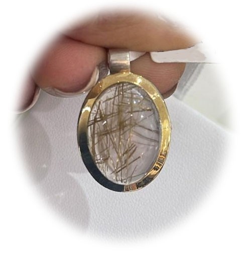 Rutilquarz Anhänger