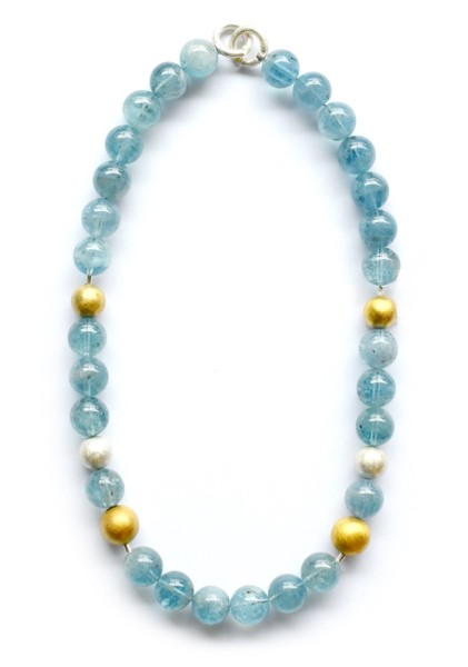 Aquamarin Collier