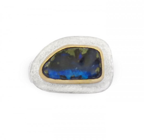 Boulder Opal Ring