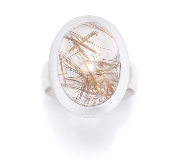 Rutilquarz Ring