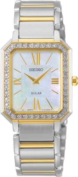 Seiko Solar Uhr mit Swarovski