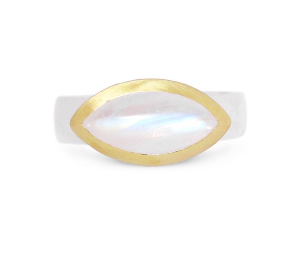 Regenbogen Mondstein