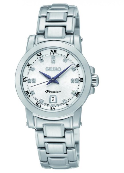 Seiko Premier Damenuhr mit Diamanten