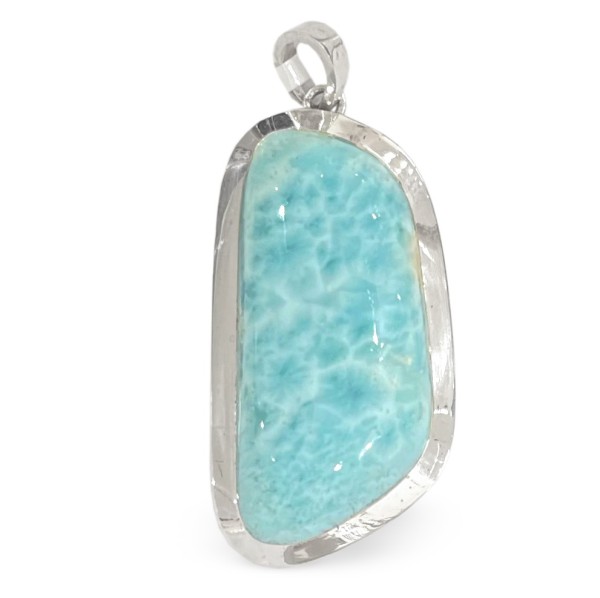 Larimar Anhänger in Silber