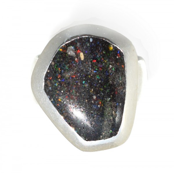 Honduras Opal, Silberring