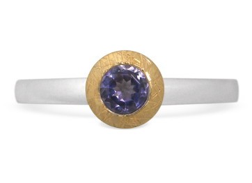 Iolith bicolor Ring