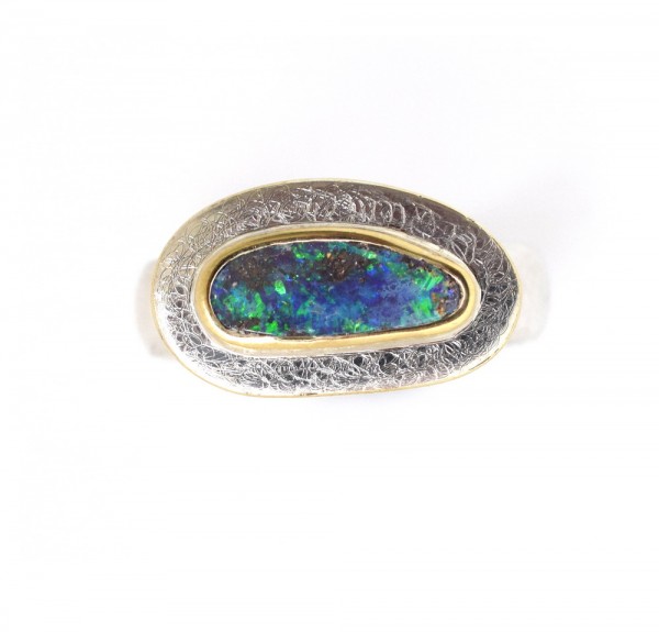 Boulderopal Ring