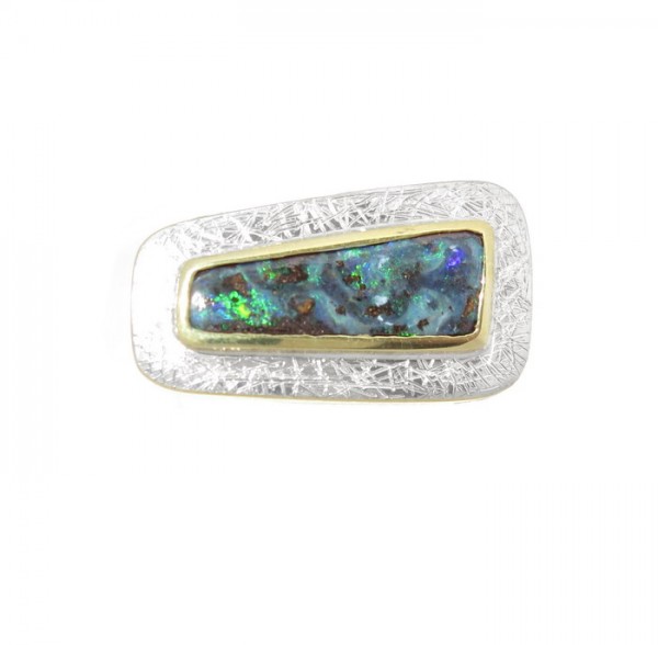 Ring mit Boulder Opal