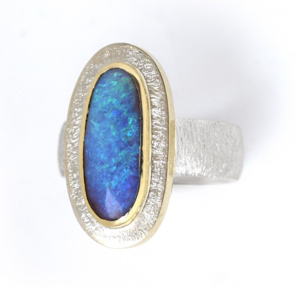 Boulderopal Ring