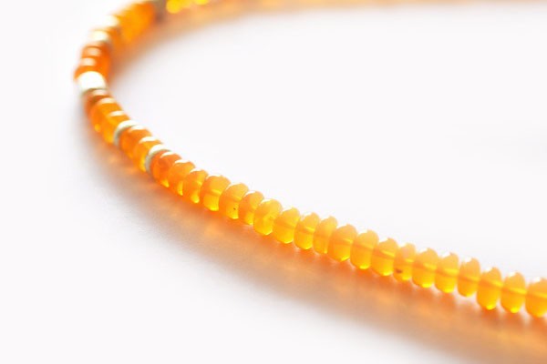 Feueropal Collier