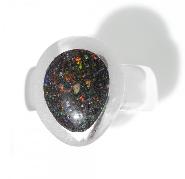 Honduras Opal, Silberring