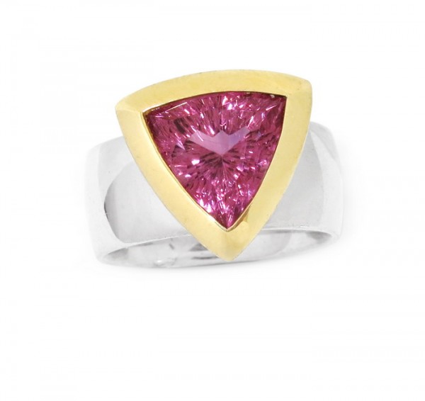 pink Turmalin Ring